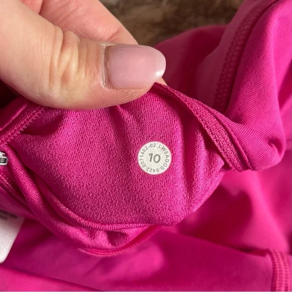 Lululemon Pace Rival Mid-Rise Skirt Extra Long Pleated Lined Skort Zip Pocket - Picture 7 of 7